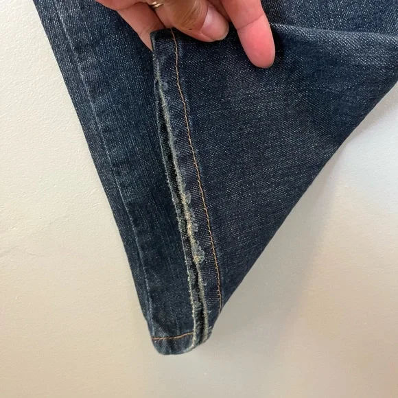 Lucky Brand Dungarees by Gene Montesano Women’s Size 0/25 Lil Maggie jeans short - Picture 9 of 10